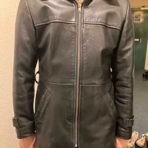 Dimitri Couture Vintage Montreal made Leather Jacket